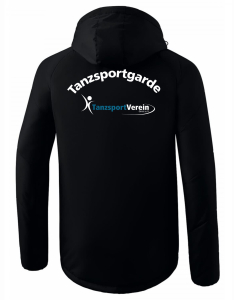 Winterjacke für Kinder/Erwachsene | ERIMA Team | schwarz | Tanzsportverein Greiz e.V.