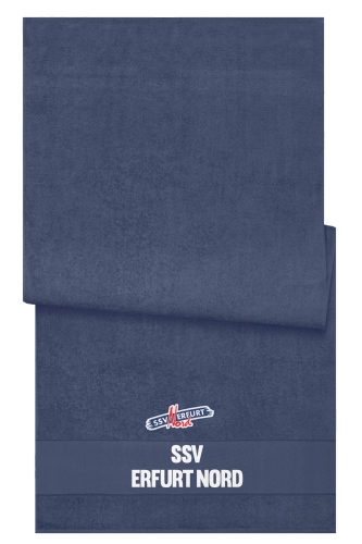 Badetuch | Strandtuch | navy | SSV Erfurt Nord