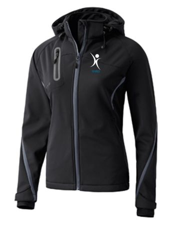 Softshelljacke für Damen | ERIMA | schwarz/anthrazit...