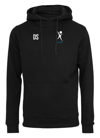 Hoodie | Kinder/Herren | Build Your Brand | schwarz | Tanzsportverein Greiz e.V.