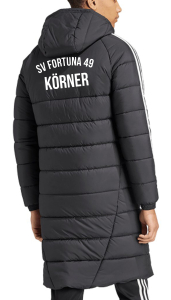 Long Coat | Herren | Adidas Tiro 24 | black | SV Fortuna 49 Körner