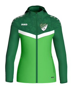 Kapuzenjacke für Damen | JAKO Iconic | soft green/sportgrün | SV Grün Weiß 56 Großobringen e.V.