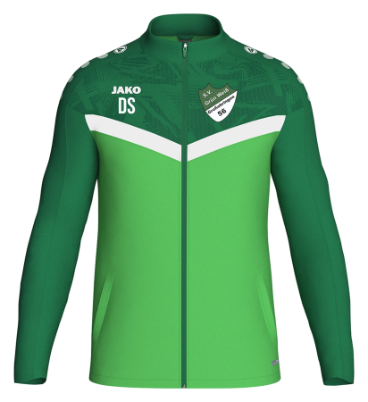 Polyesterjacke für Kinder/Herren | JAKO Iconic | soft green/sportgrün | SV Grün Weiß 56 Großobringen e.V.