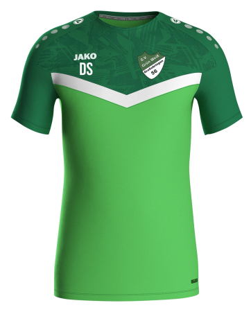 T-Shirt für Kinder/Herren | JAKO Iconic | soft green/sportgrün | SV Grün Weiß 56 Großobringen e.V.