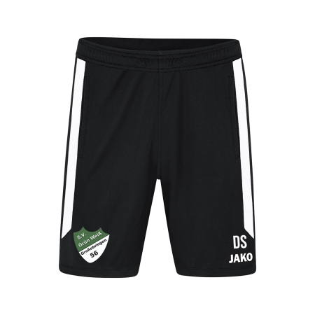 Short | JAKO Power | Kinder/Herren | schwarz/weiß | SV Grün Weiß 56 Großobringen e.V.