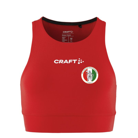 Rush 2.0 Croped Top  CRAFT | Damen | rot | SG Union Rastenberg