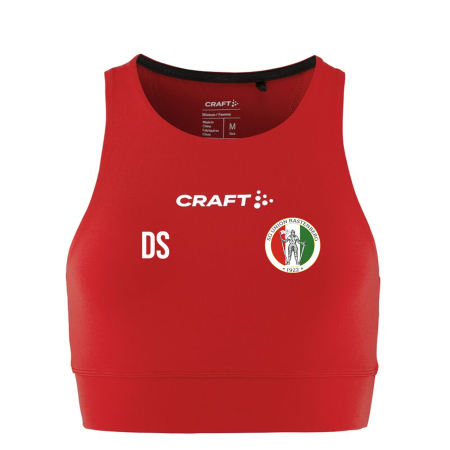 Rush 2.0 Croped Top  CRAFT | Damen | rot | SG Union Rastenberg