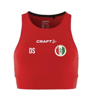 Rush 2.0 Croped Top  CRAFT | Damen | rot | SG Union Rastenberg