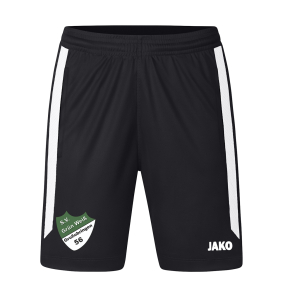 Short | JAKO Power | Damen | schwarz/weiß | SV Grün Weiß 56 Großobringen e.V.