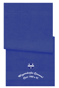 Badetuch/Strandtuch | blau | Wipperdorfer Carneval Club e.V.