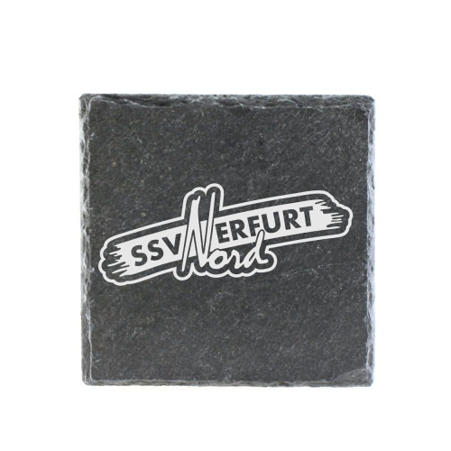 Untersetzer | Schiefer | Logo | SSV Erfurt Nord