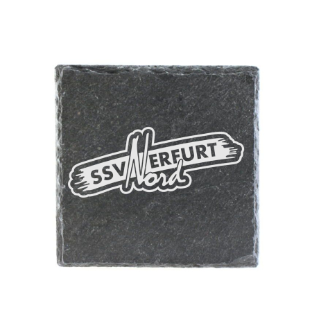 Untersetzer | Schiefer | Logo | SSV Erfurt Nord