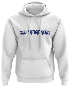 Hoodie Kinder/Herren | weiß | Grafitti | SSV Erfurt Nord