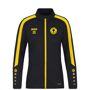 Kapuzenjacke für Damen | JAKO Power | schwarz/citro | Sprötauer SV
