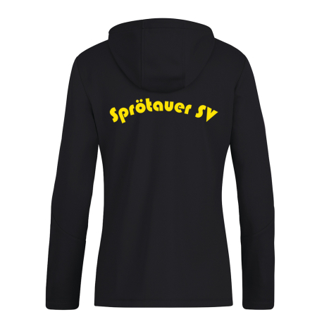 Kapuzenjacke für Damen | JAKO Power | schwarz/citro...