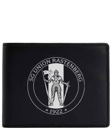 Ledergeldbörse schwarz quer | SG Union Rastenberg