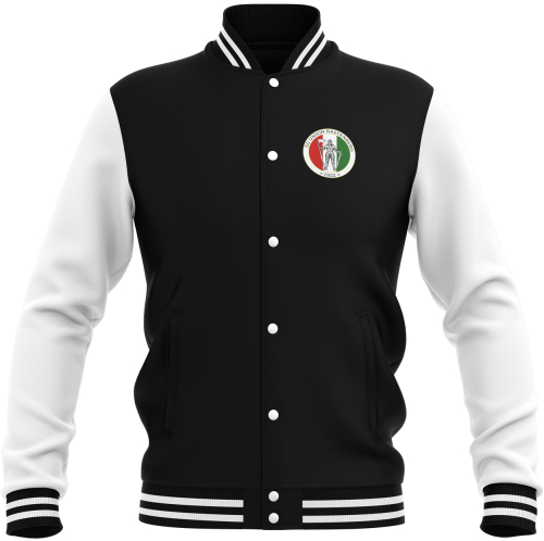 College Sweatjacke | Kinder/Herren | schwarz-weiß | SG Union Rastenberg