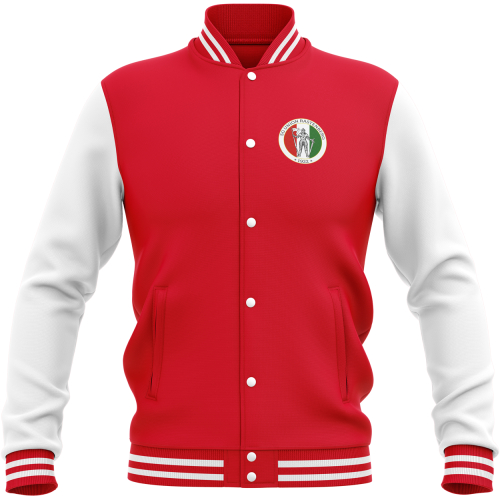 College Sweatjacke | Kinder/Herren | rot-weiß | SG Union Rastenberg