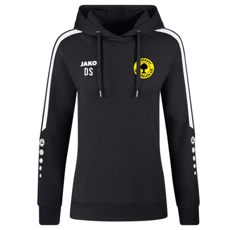 Kapuzensweatshirt für Damen | JAKO Power | schwarz/weiß | Sprötauer SV
