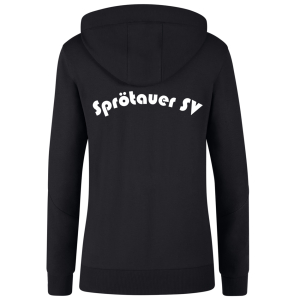 Kapuzensweatshirt für Damen | JAKO Power | schwarz/weiß | Sprötauer SV