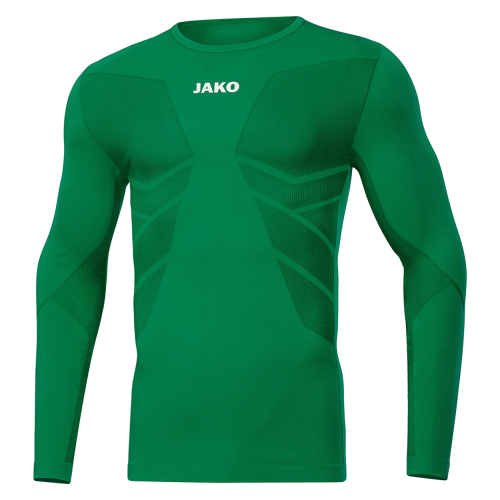 Longsleeve Comfort 2.0  für Kinder/Herren | JAKO | sportgrün | SV Grün weiß 56 Großobringen e.V.