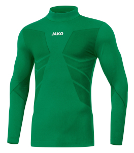 Longsleeve Turtleneck Comfort 2.0  für Kinder/Herren | JAKO | sportgrün | SV Grün Weiß 56 Großobringen e.V.