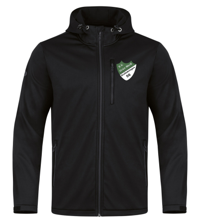 Softshelljacke Premium für Kinder/Herren | JAKO | schwarz | SV Grün Weiß 56 Großobringen e.V.