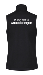 Softshellweste Premium für Damen | JAKO | schwarz | SV Grün Weiß 56 Großobringen e.V.