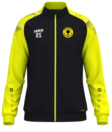 Polyesterjacke für Kinder/Herren | JAKO Sonic | schwarz/neongelb | Sprötauer SV