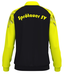 Polyesterjacke für Kinder/Herren | JAKO Sonic | schwarz/neongelb | Sprötauer SV