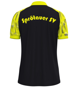 Polo für Kinder/Herren | JAKO Sonic | schwarz/neongelb | Sprötauer SV