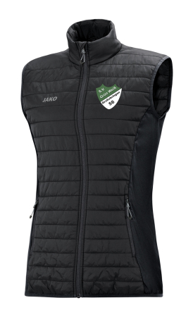Steppweste  für Damen | JAKO | schwarz | SV Grün Weiß 56 Großobringen e.V.