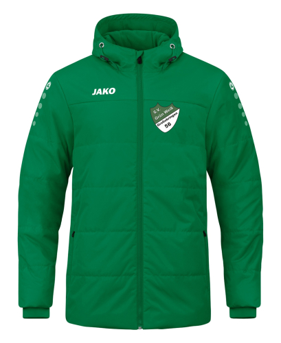 Coachjacke | JAKO Team mit Kapuze | Kinder/Herren | sportgrün | SV Grün Weiß 56 Großobringen e.V.