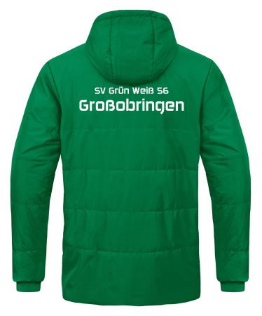 Coachjacke | JAKO Team mit Kapuze | Kinder/Herren | sportgrün | SV Grün Weiß 56 Großobringen e.V.