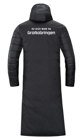 Bankmantel  für Herren | JAKO Team  | schwarz | SV Grün Weiß 56 Großobringen e.V.