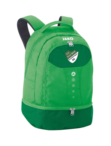 Rucksack mit Bodenfach | JAKO | sportgrün | SV Grün Weiß 56 Großobringen e.V.