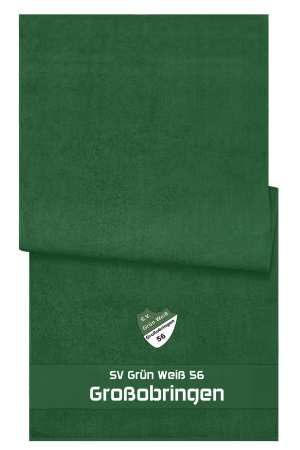 Badetuch | Strandtuch | grün | SV Grün Weiß 56 Großobringen e.V.