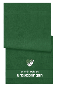Badetuch | Strandtuch | grün | SV Grün Weiß 56 Großobringen e.V.