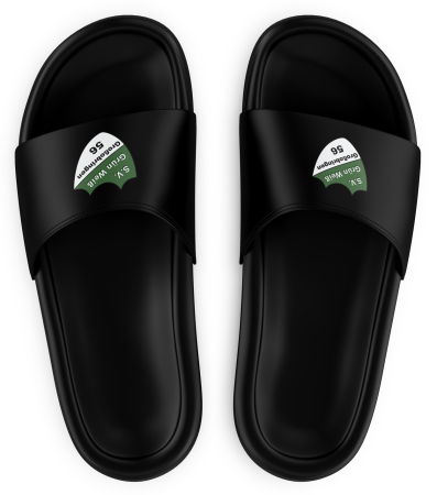 Badeschuhe | Logo | schwarz | SV Grün Weiß 56...