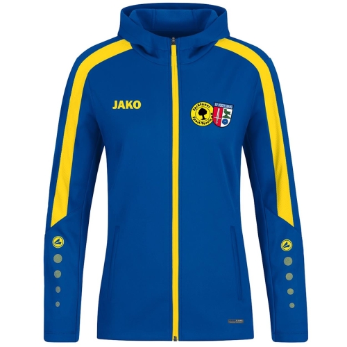 Kapuzenjacke für Damen | JAKO Power | royal/citro | SG Sprötau/Vogelsberg