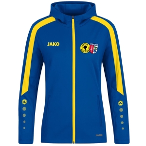 Kapuzenjacke für Damen | JAKO Power | royal/citro | SG Sprötau/Vogelsberg