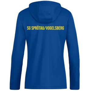 Kapuzenjacke für Damen | JAKO Power | royal/citro | SG Sprötau/Vogelsberg