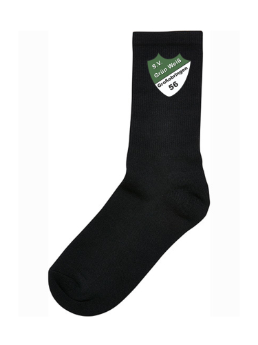 Socken | Unisex | schwarz | SV Grün Weiß 56 Großobringen e.V.