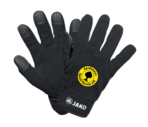Feldspielerhandschuhe | JAKO | Fleece | schwarz | Sprötauer SV