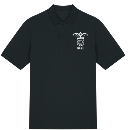 Poloshirt für Herren | Stanley Stella Prepster 2.0  | schwarz | Kannawurfer Karnevalverein e.V.