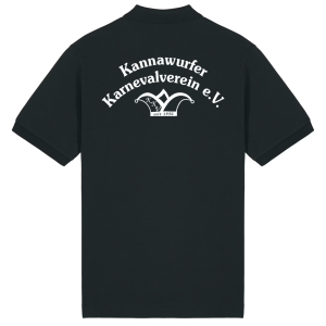 Poloshirt für Herren | Stanley Stella Prepster 2.0  | schwarz | Kannawurfer Karnevalverein e.V.