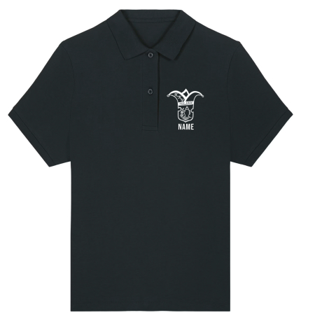 Poloshirt für Damen | Stanley Stella  Coaster  | schwarz | Kannawurfer Karnevalverein e.V.