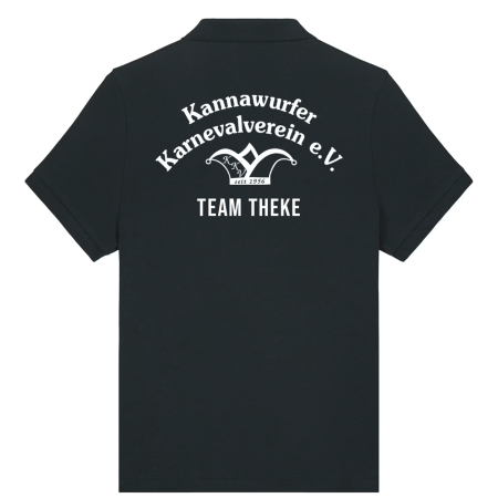 Poloshirt für Damen | Stanley Stella  Coaster  | schwarz | Kannawurfer Karnevalverein e.V.