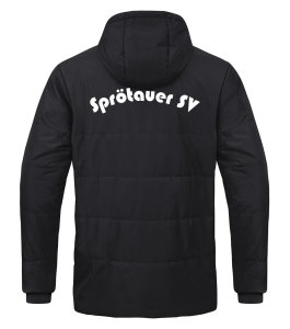 Coachjacke mit Kapuze für Kinder/ Herren | JAKO Team | schwarz | Sprötauer SV
