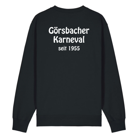 Sweatshirt unisex | Stanley Stella Changer 2.0 | schwarz | Görsbacher Karnevalsverein